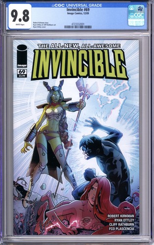 Invincible cgc nm mt - invincible,
