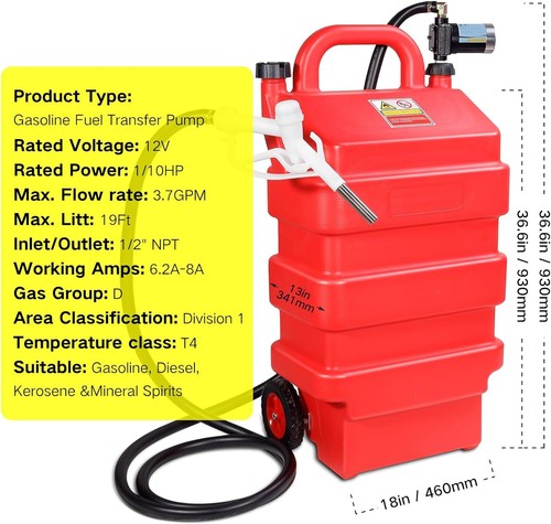 Gallon 60l portable - 16,