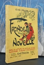 1905 Gina PAGANI Fronde novelle - Letture educative Remo Sandron Classe 2°