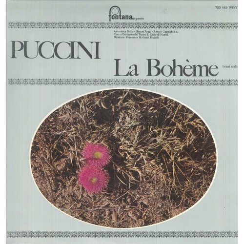 Giacomo puccini vinile - lp, la