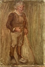 Quadro a Olio Ritratto Uomo