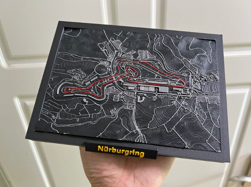 Diorama miniatura nurburgring - diorama,