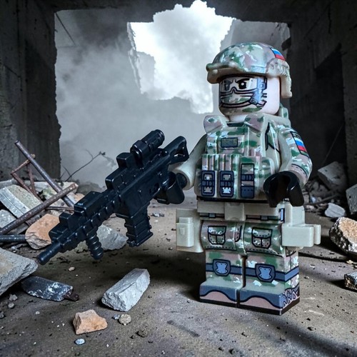 Minifigure soldatino militare