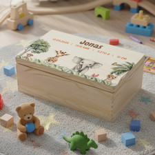 Scatola ricordo in legno