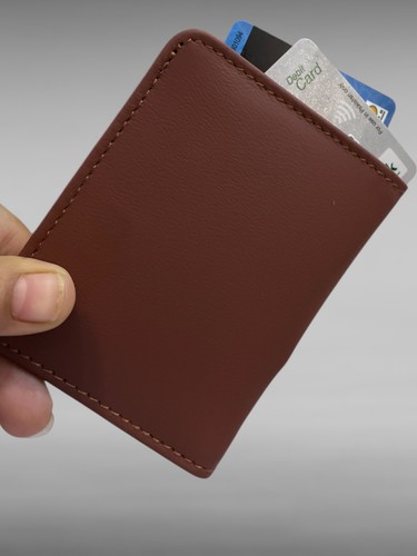 Portafoglio uomo pelle slim - pelle,