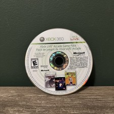 Xbox Live Arcade Disc con
