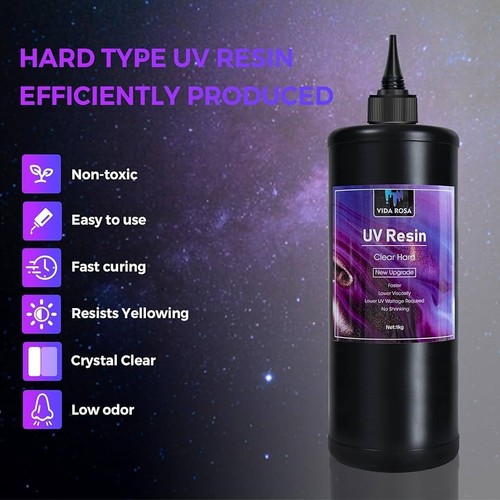 Resina trasparente 1kg - uv,