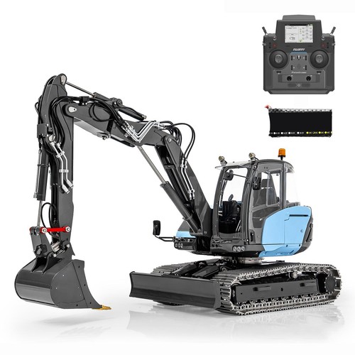 Lesu metal rc escavatore - 1/14,