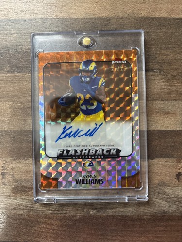 2025 topps finest kyren - finest,