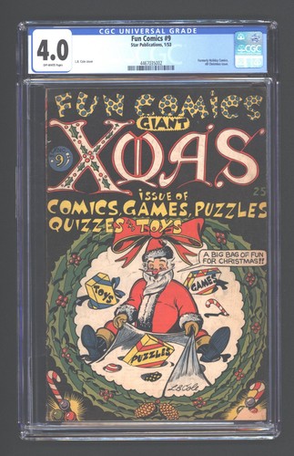 Fun comics cgc - 9,