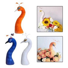 Peacock mannequin arrangement