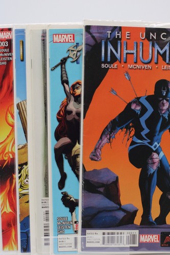 Uncanny inhumans set - inhumans, #0-11