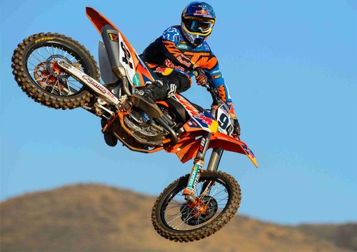 Poster motocross sporcizia