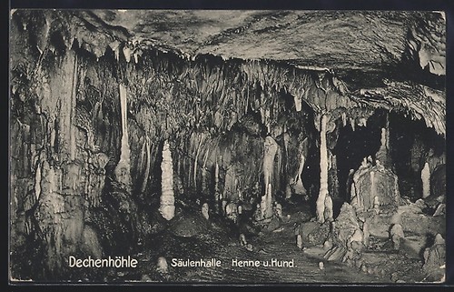 Cartolina dechenhöhle - cartolina,