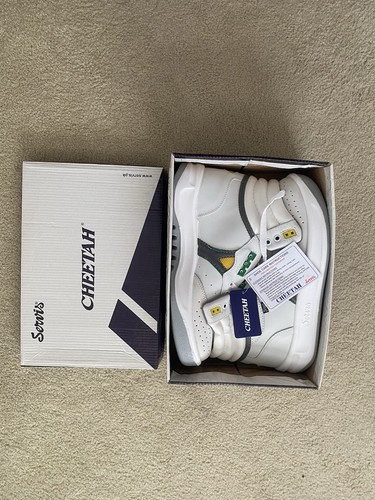 Servis cheetah high - top, bianco