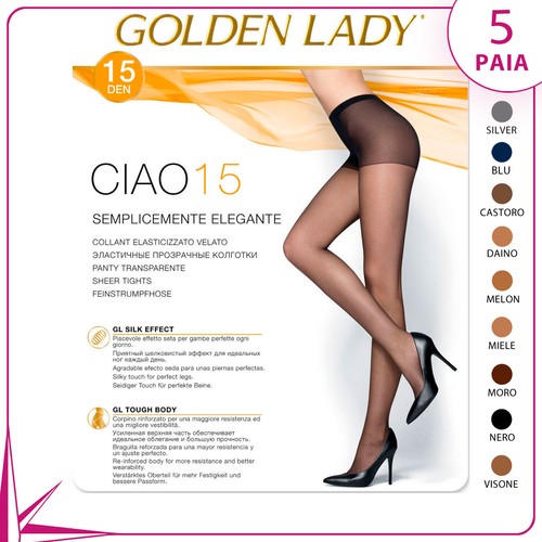 Collant velato golden lady - collant,