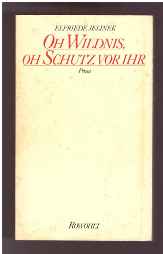 Elfriede jelinek natura - elfriede,