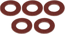 182110 | Guarnizioni Idrauliche 3/8 in Fibra Vulcanizzata Rossa, Rondella in Fib