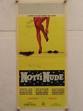 NOTTI NUDE 1°film sexi dedicato alla donna regia Ettore Fecchi loc. orig. 1958