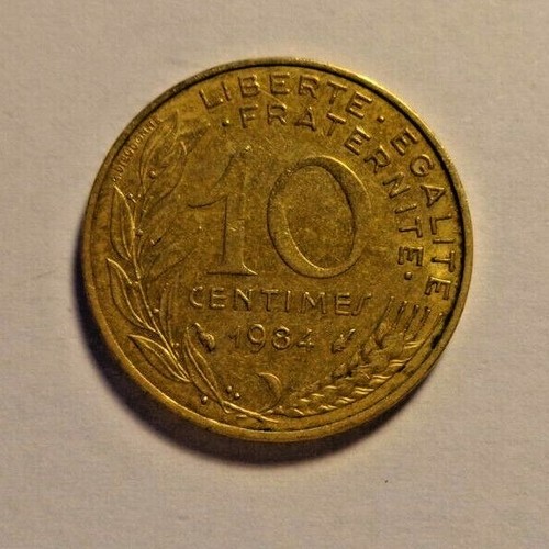 Moneta circolata 10c centimes - moneta,