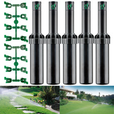 5x Hunter IRRIGATORE POP UP DINAMICO TURBINA SRM 04 REGOLABILE 1/2" ALZO 10 cm