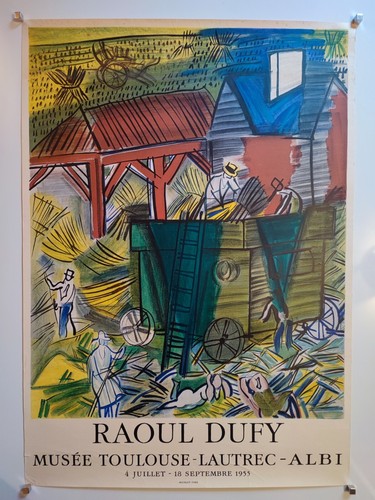 Raoul dufy affiche exposition - raoul,