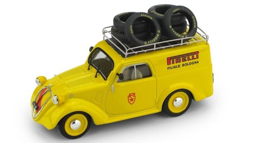 Brumm fiat 500c furgone - 1/43,