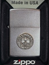 Zippo GOTT MIT US (Custom PIN