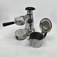 Macchina Caffè Espresso Vesuviana Vintage Alluminio Italia Ricambi Riparazione