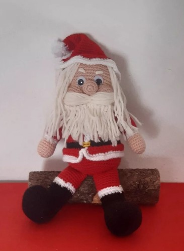 Babbo natale all uncinetto - natale, all'uncinetto