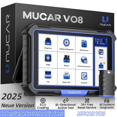Mucar vo8 auto professionale - vo8,