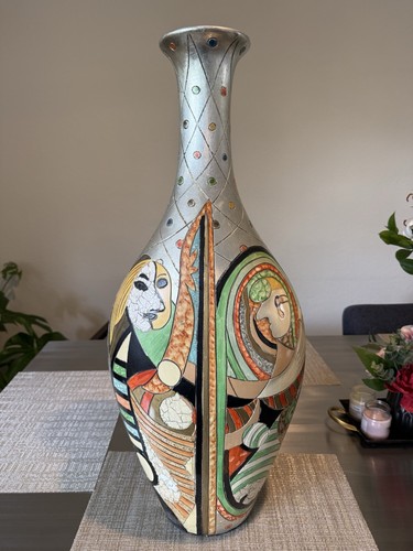 Vaso ceramica astratta - in,