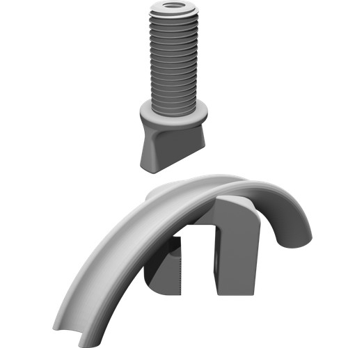 Supporto tubo 5mm per - supporto,