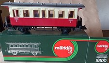 Märklin Spur 1 5800, carrozza passeggeri delle ferrovie dello Stato, confezione originale, mai usata