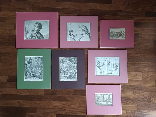 Stampe incisioni antiche lotto - stampe,