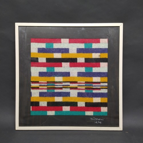 Quadro con tessuto missoni - quadro,
