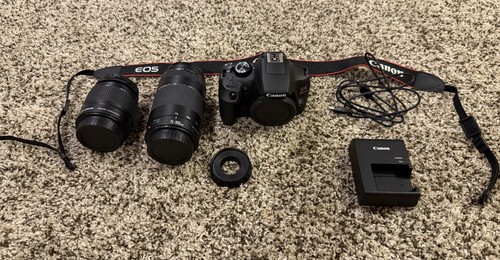 Canon eos rebel efs - rebel, 18-55