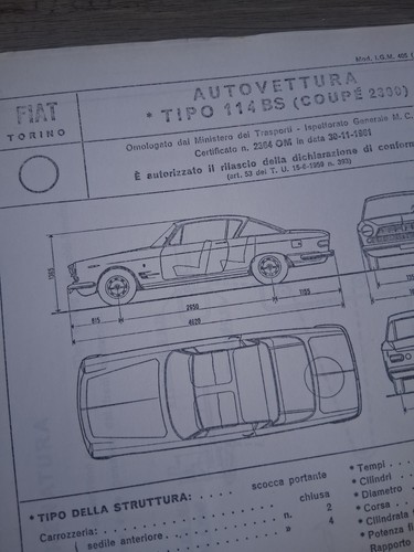 Fiat 2300 coupe 114 copia - fiat,