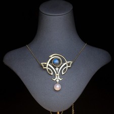 Collana ciondolo spilla - collana,