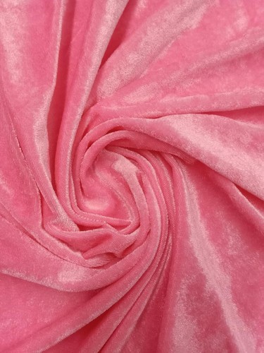 Tessuto tunica rosa velluto