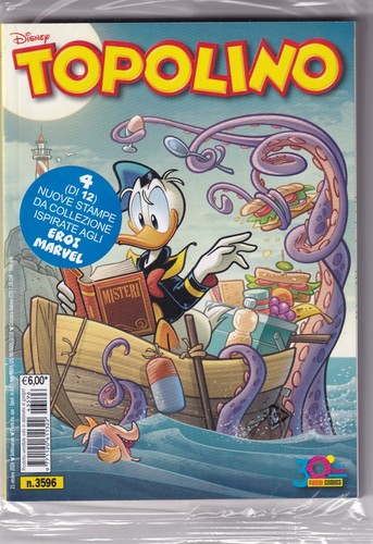 Topolino 3596 con litografie - con,