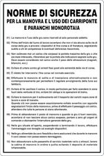 CARTELLO SEGNALETICO - MANOVRA