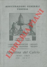 BARLASSINA Rinaldo -  Agendina del calcio. 1940 - 1941.