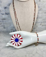 Set gioielli patriottici - , rossi