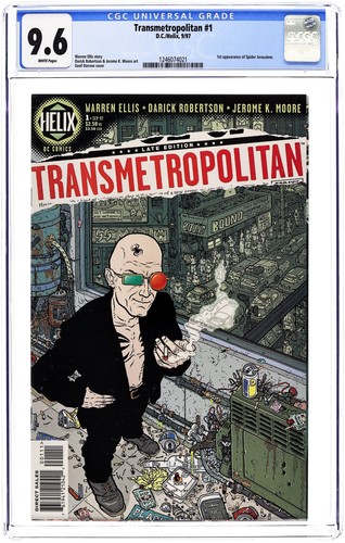 Transmetropolitan cgc 9 - #1, 9.6