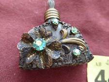 Antique Glass & Gilt Metal