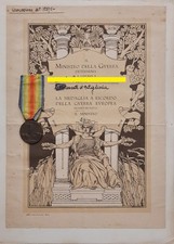 Regno - Diploma e Medaglia Interalleata della Vittoria 1915-18 - Johnson