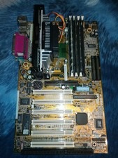 Mainboard  Asus P3B-F slot 1 Intel Pentium 3 Agp PCI ISA Retro Vintage