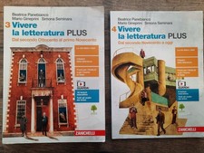 Vivere la letteratura PLUS volumi 3 e 4 "Zanichelli"