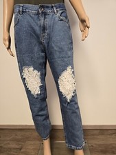 Blue jeans fluttered with a